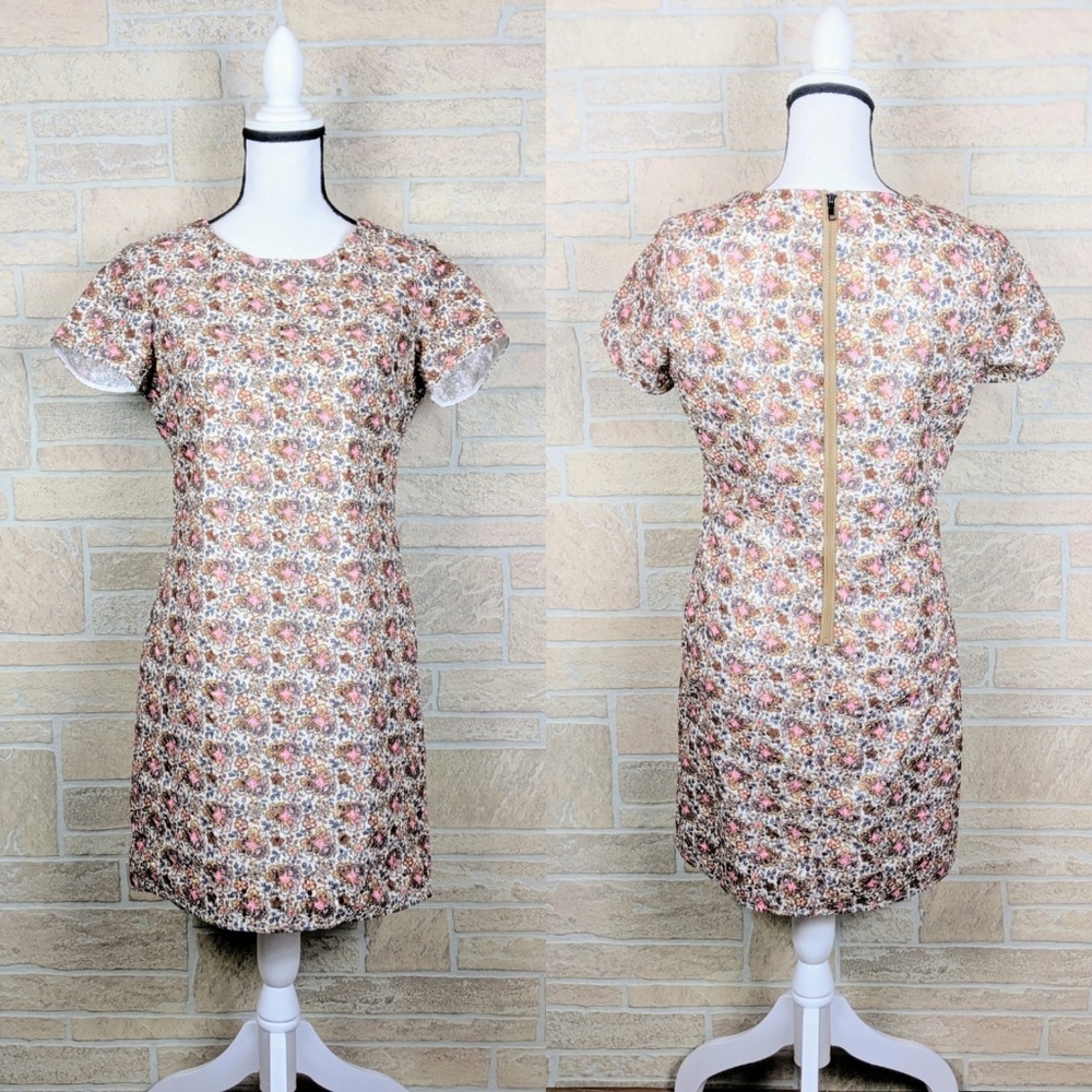 NWOT Stile Benetton Textured Floral D…